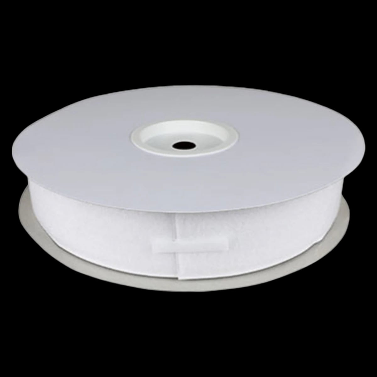 FabLife Velcro Loop 2" Self-Adhesive White Strapping, 25 Yards
