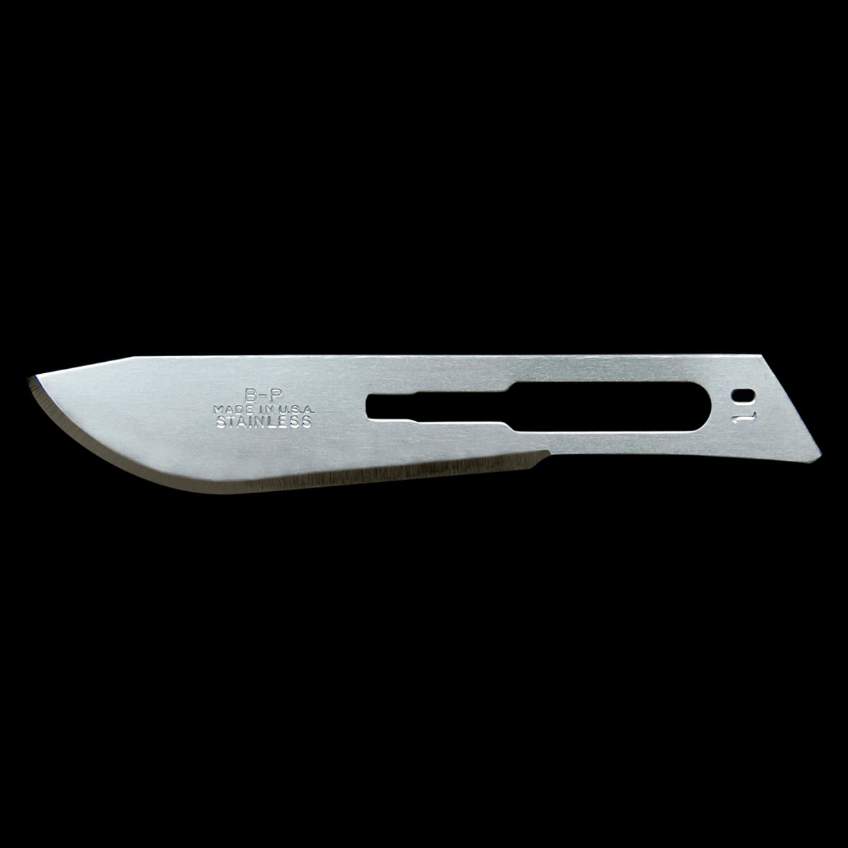 Bard-Parker Stainless Steel Sterile Surgical Blade #10, Individually Packaged, 50/Box