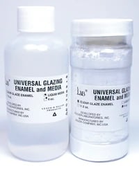 American Dental Supply Glazing Enamel Kit, Clear Glaze, 1/2 oz
