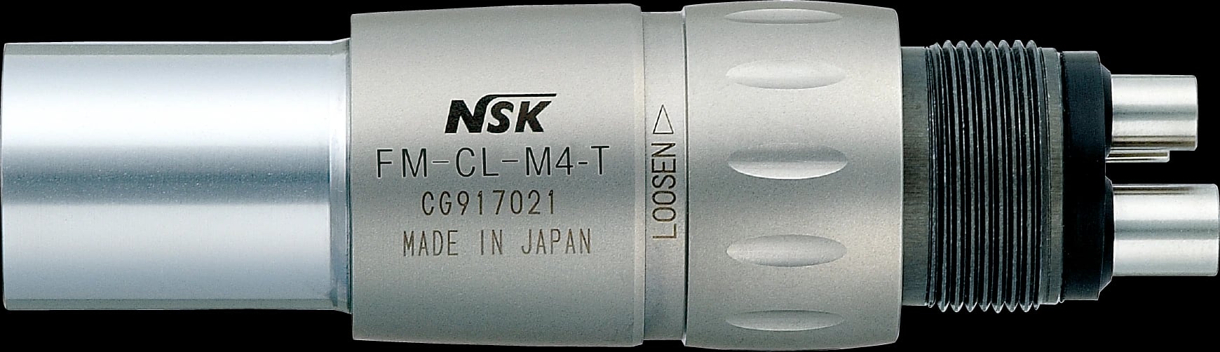 Ti-Max X Series Handpiece Couplings - FM-CL-M4-T, 4 Hole, Non-Optic, NSK Back End