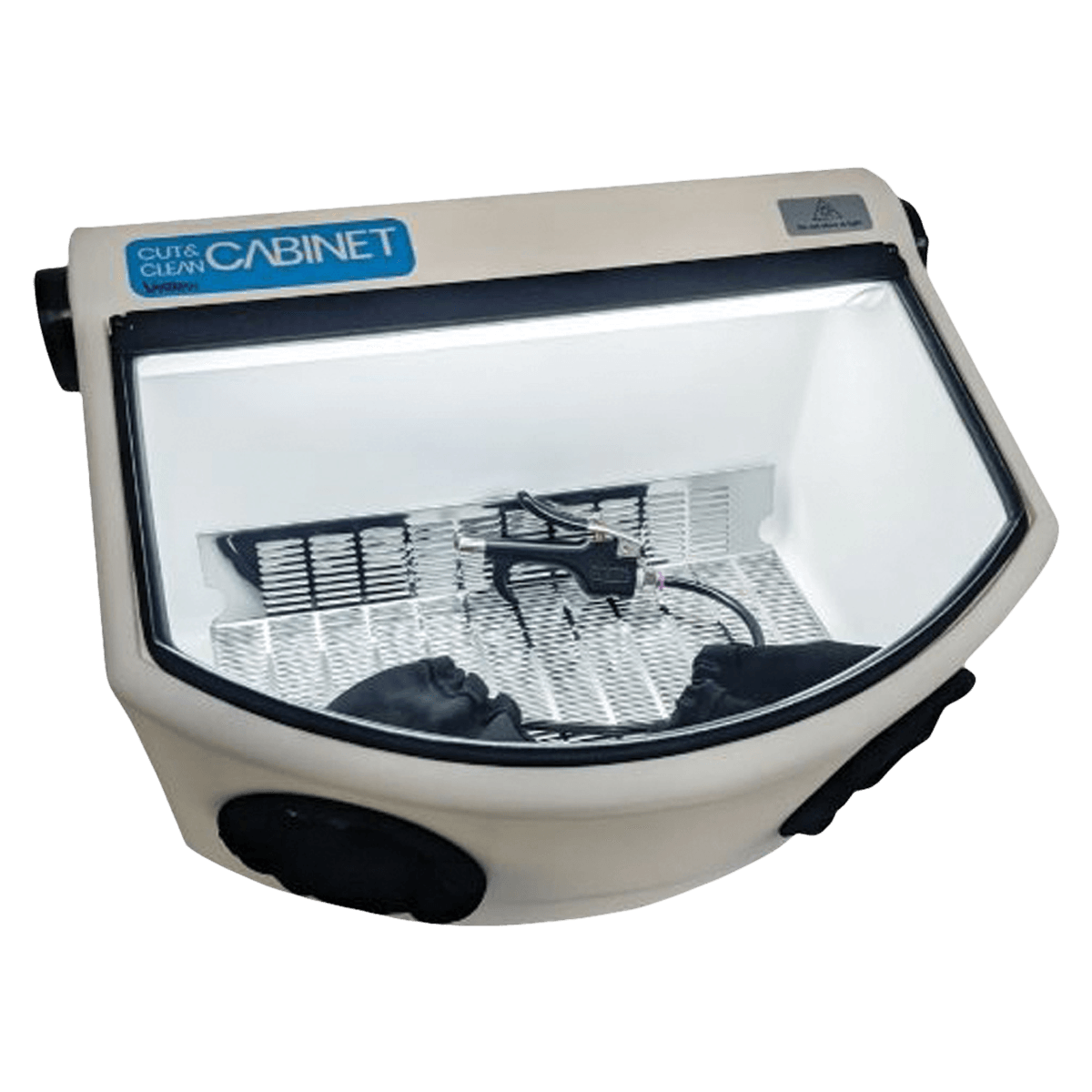 Vaniman Cut & Clean Cabinet XL, Dust Containment Cabinet with Compressed Air Nozzle, 1 Each