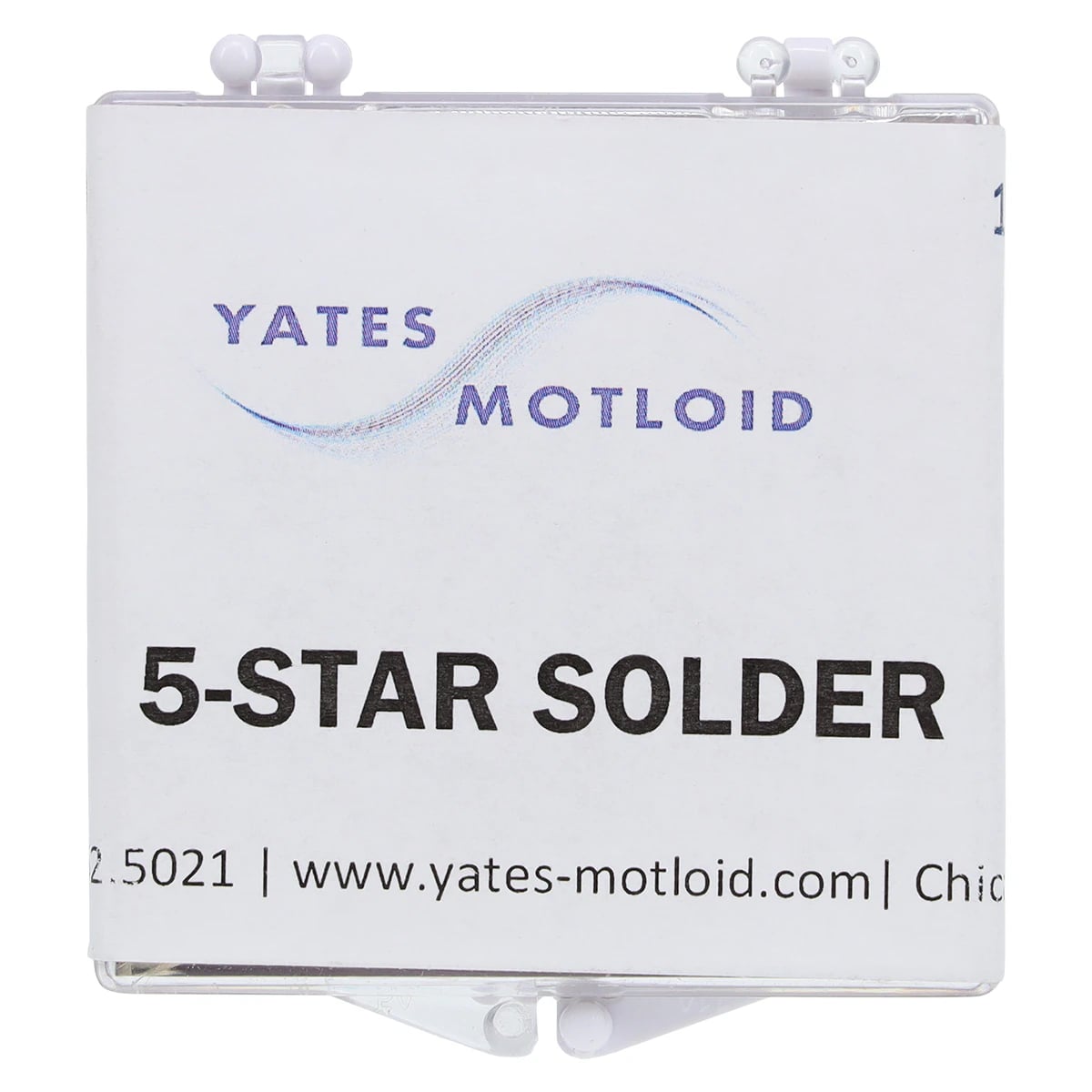 Yates Motloid 5-Star Dental Solder, General Purpose, Yellow-Gold, 1 oz