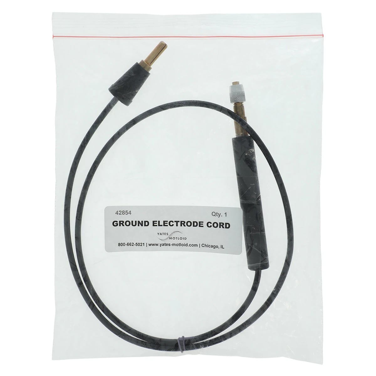 Yates Motloid Soldering Grounded Electrode Cord, 1 Each