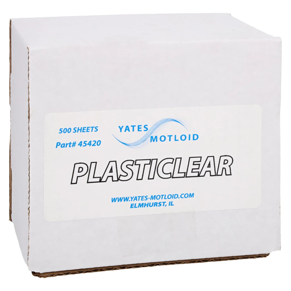 Plasticlear Wet & Stretch Separating Film, 4" x 4", 500 Sheets/Box