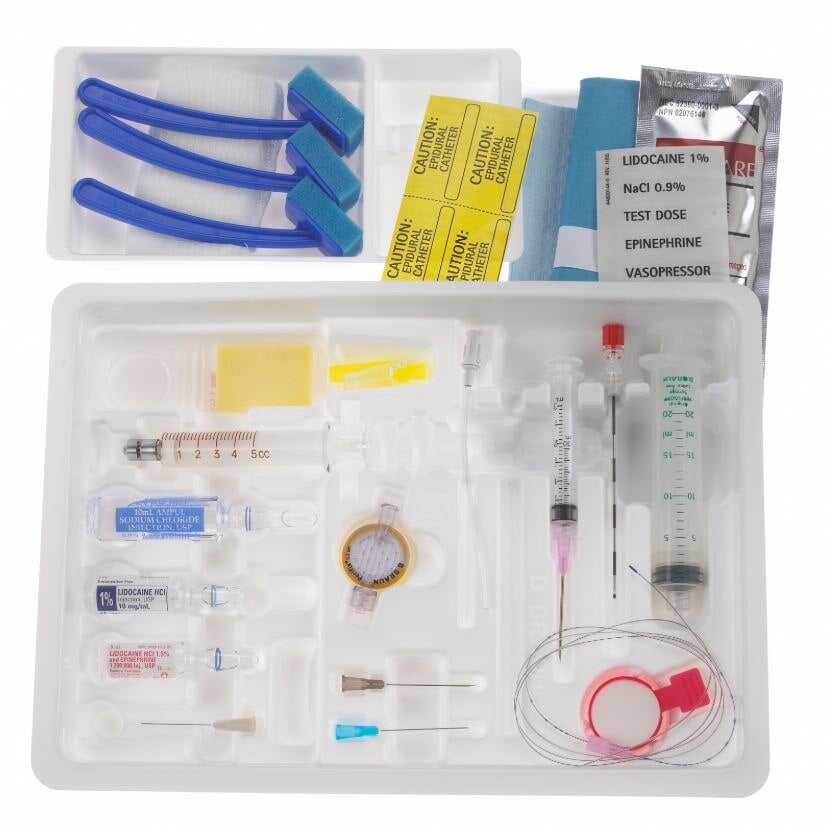 B. Braun Perifix Epidural Tray with Continuous Soft Tip Catheter