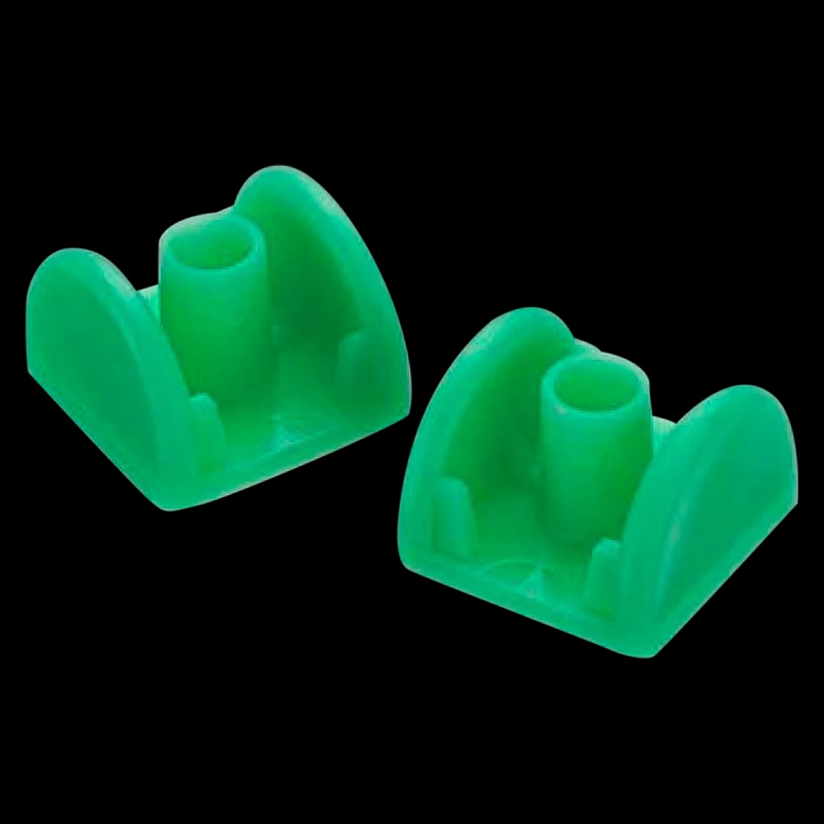 B Braun MULTI-AD Syringe Cap, Green, Sterile, Latex-Free, 10/Blister, 50 Packs/Case, SC1000