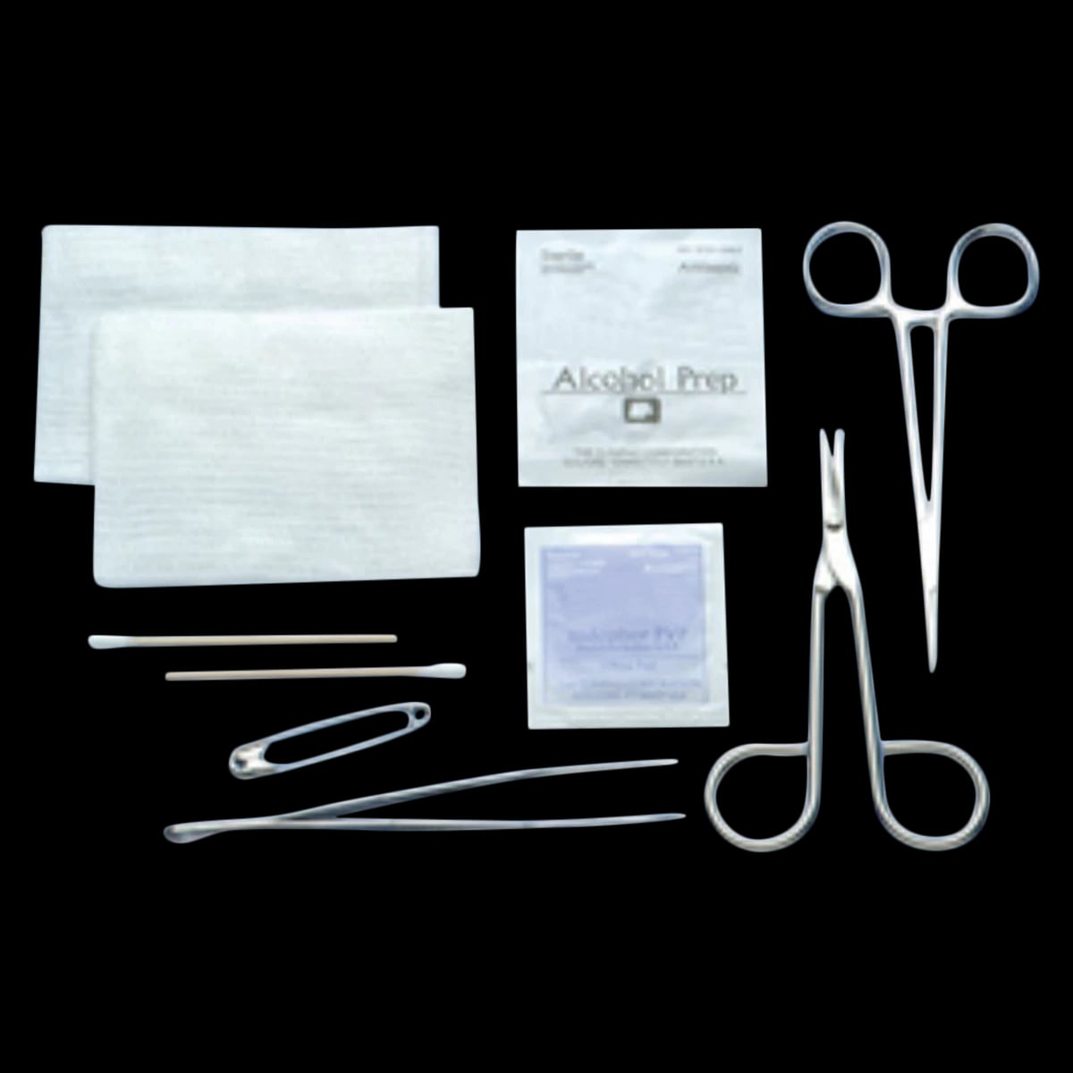 Busse Hospital Disposable General Purpose Instrument Tray