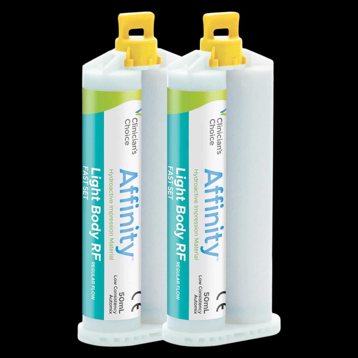 Affinity Fast Set Light Body Regular Flow Impression Material, Hydroactive Vinylpolysiloxane, Refill, 2/Package
