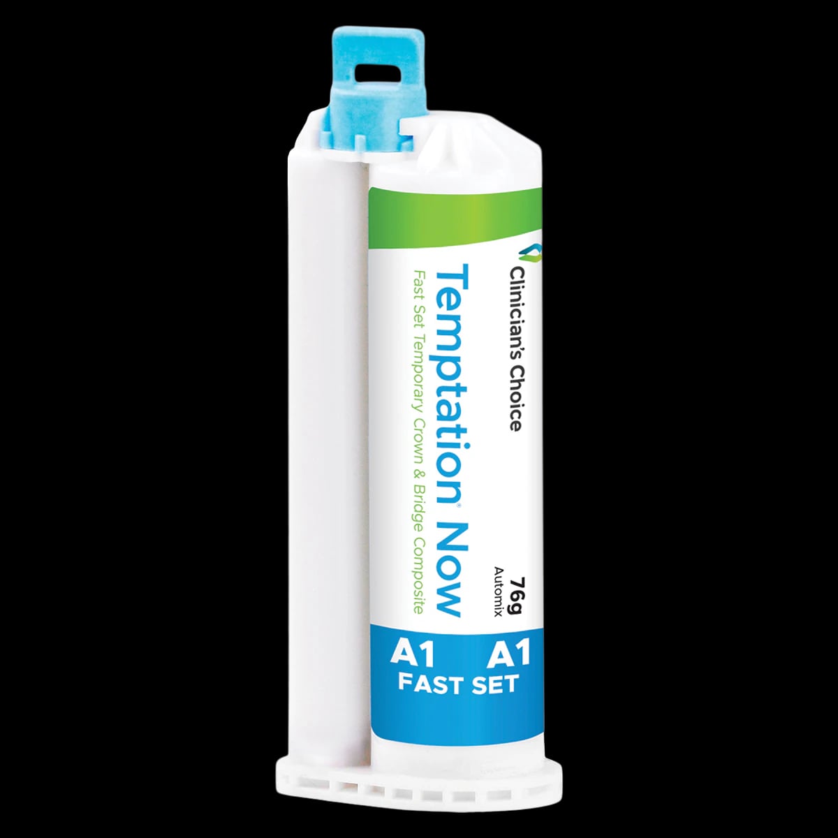Clinician's Choice Temptation Now Temp C&B Cartridge, Shade A1, 4:1 Fast Set, 76g