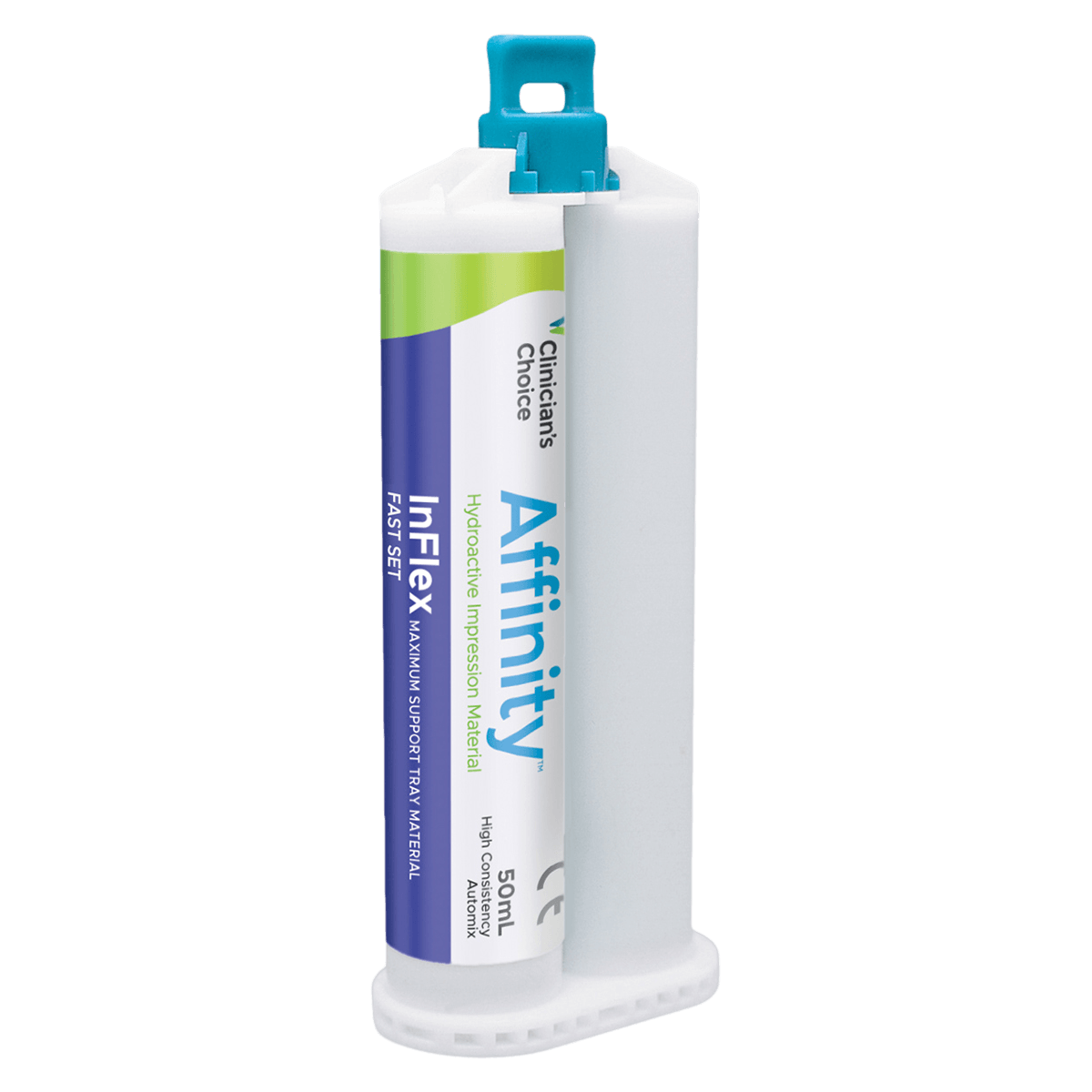 Affinity InFlex Fast Set Hydroactive Impression Material, Vinylpolysiloxane, 12/Pk