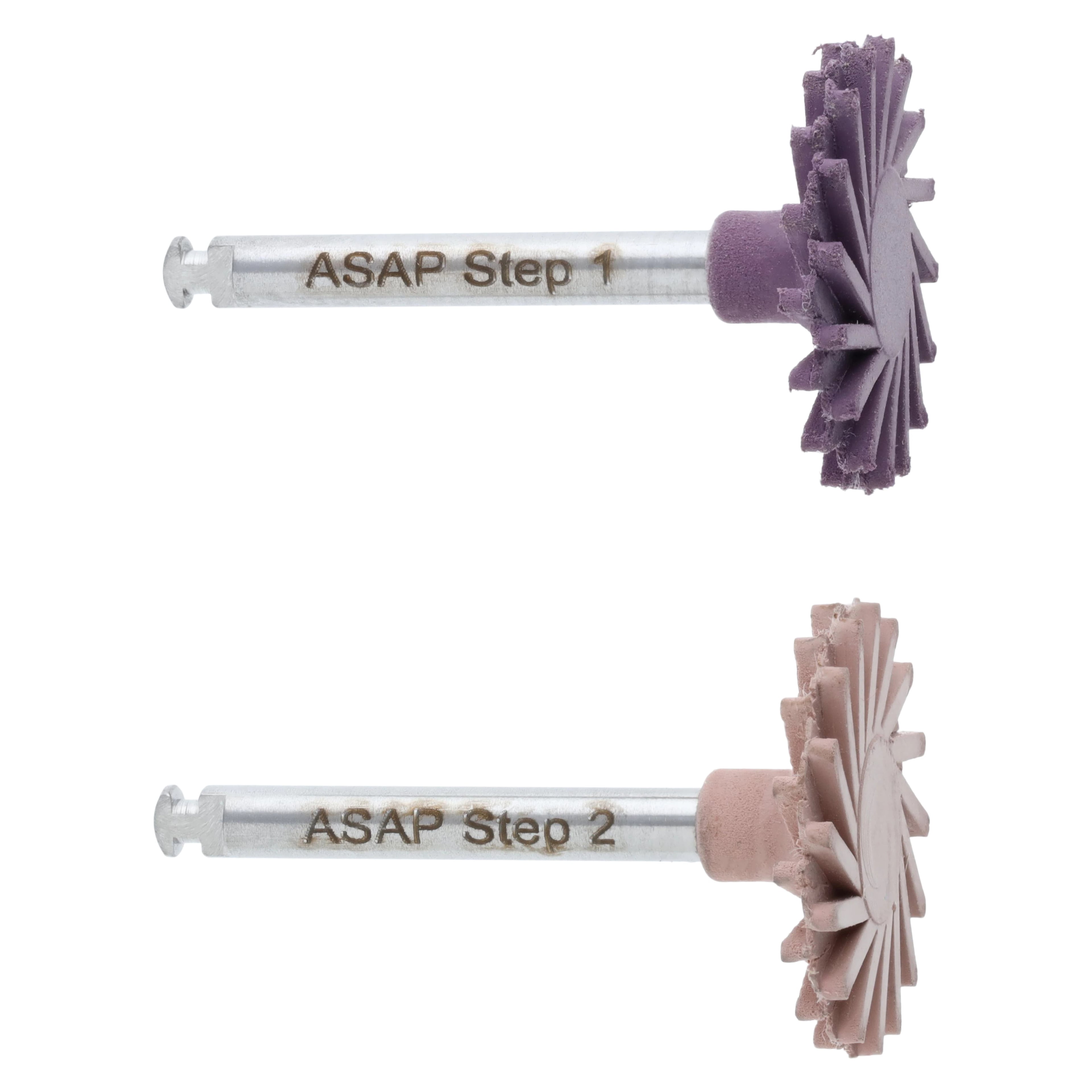 A.S.A.P. All Surface Access Polishers, Diamond, 2-Step, Assorted, Large 14mm, 6/Pk, 130912
