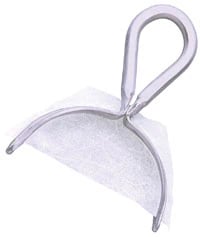 Clinician's Choice Anterior Quad-Tray, Double Arch Bite Tray, Aluminum, 50/Box