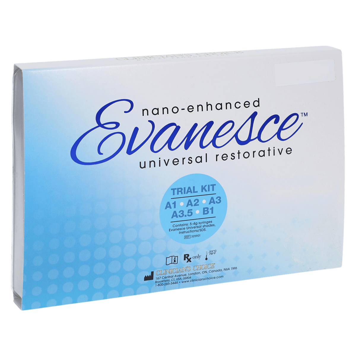 Evanesce Universal Composite Syringe Refill, Assorted