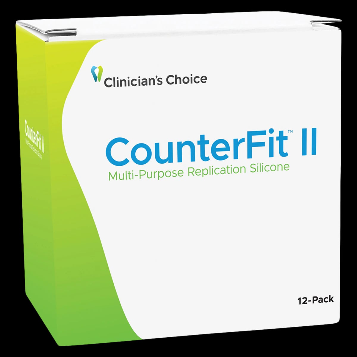 CounterFit II Multi-Purpose Replication Silicone Cartridge Refill, 50 mL, Quick Set, Regular Body, Purple, 12/Pkg