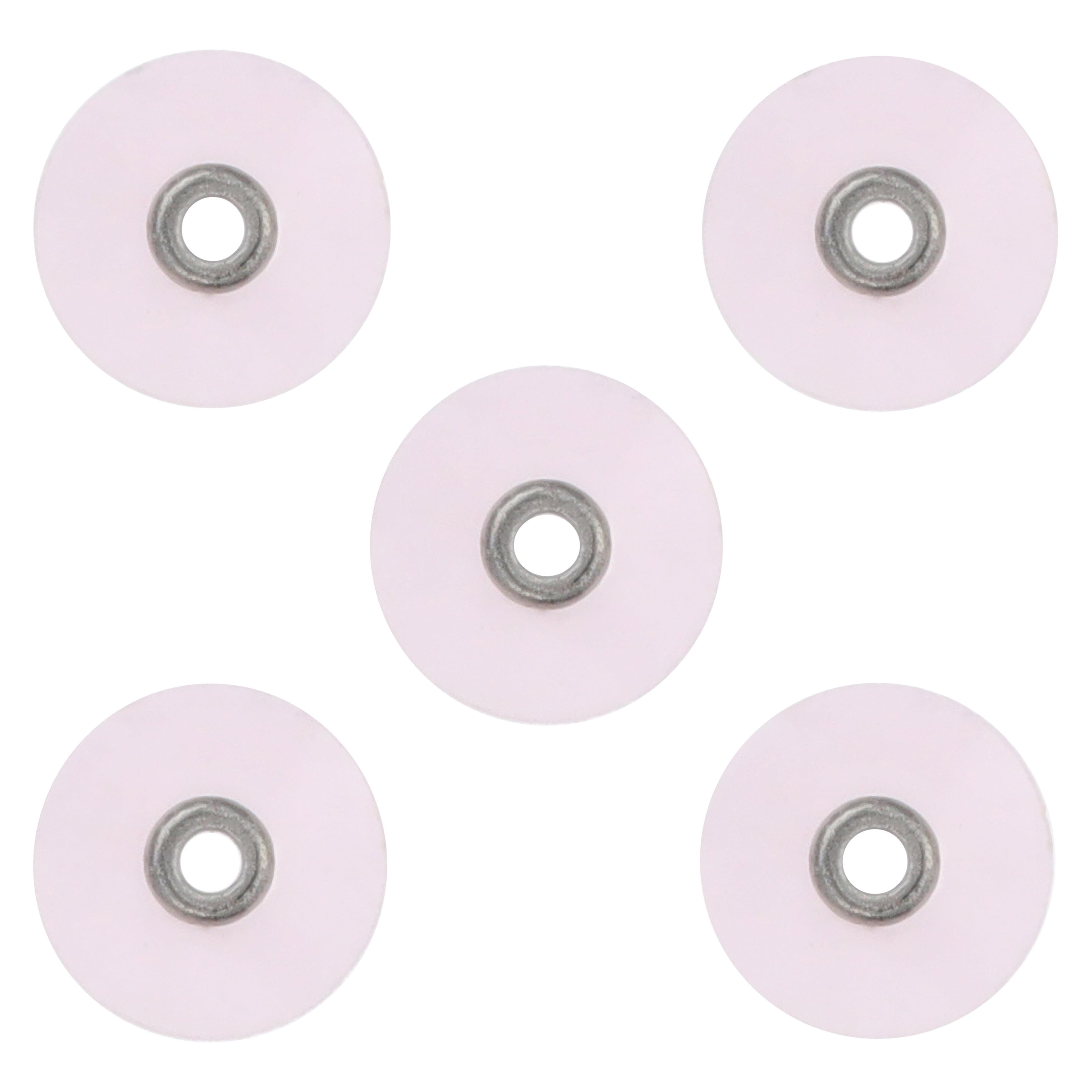 Contours Finishing & Polishing Discs, 1/2" Super Fine, Light Pink, 85/Pack, 133007