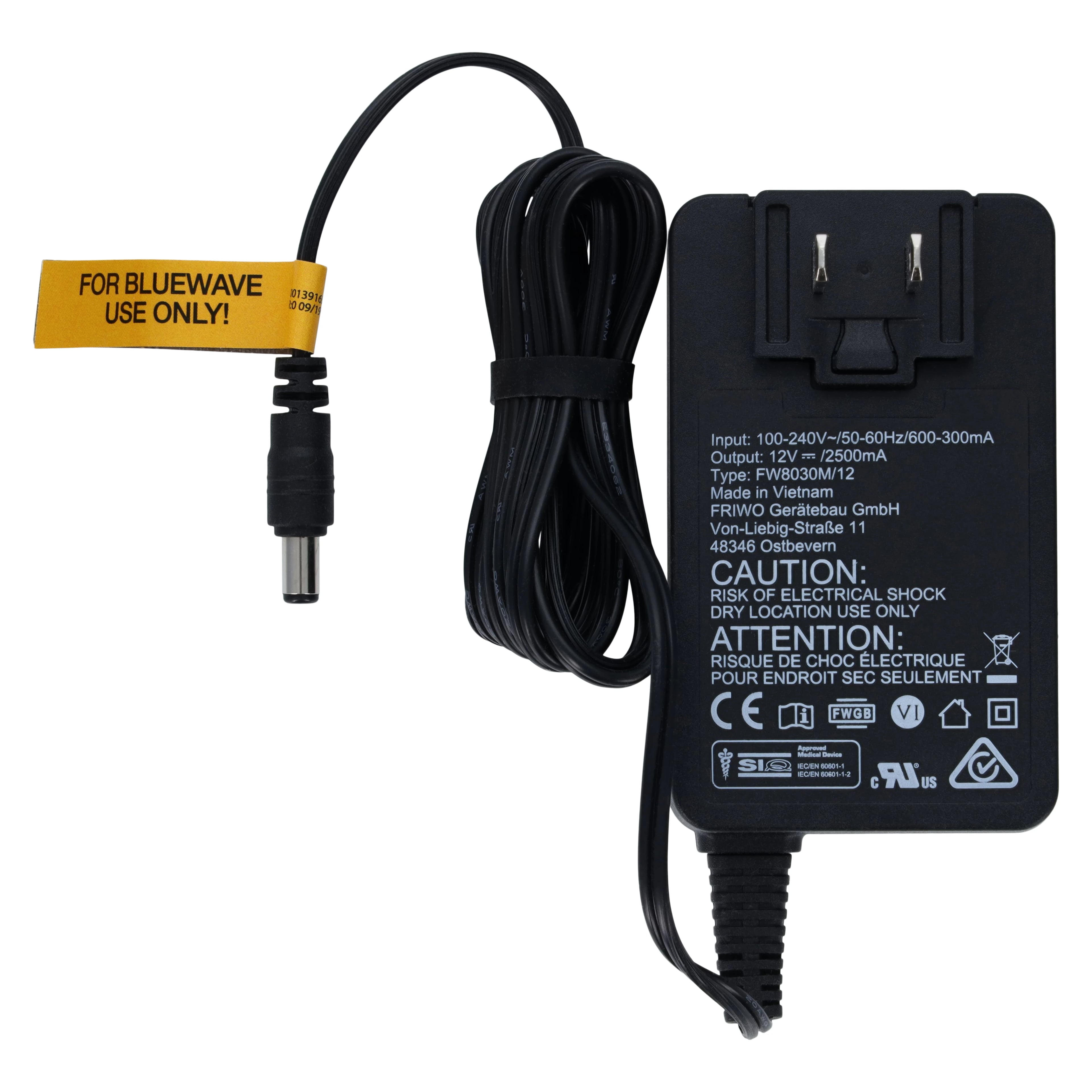 Bluewave Laser Power Cord