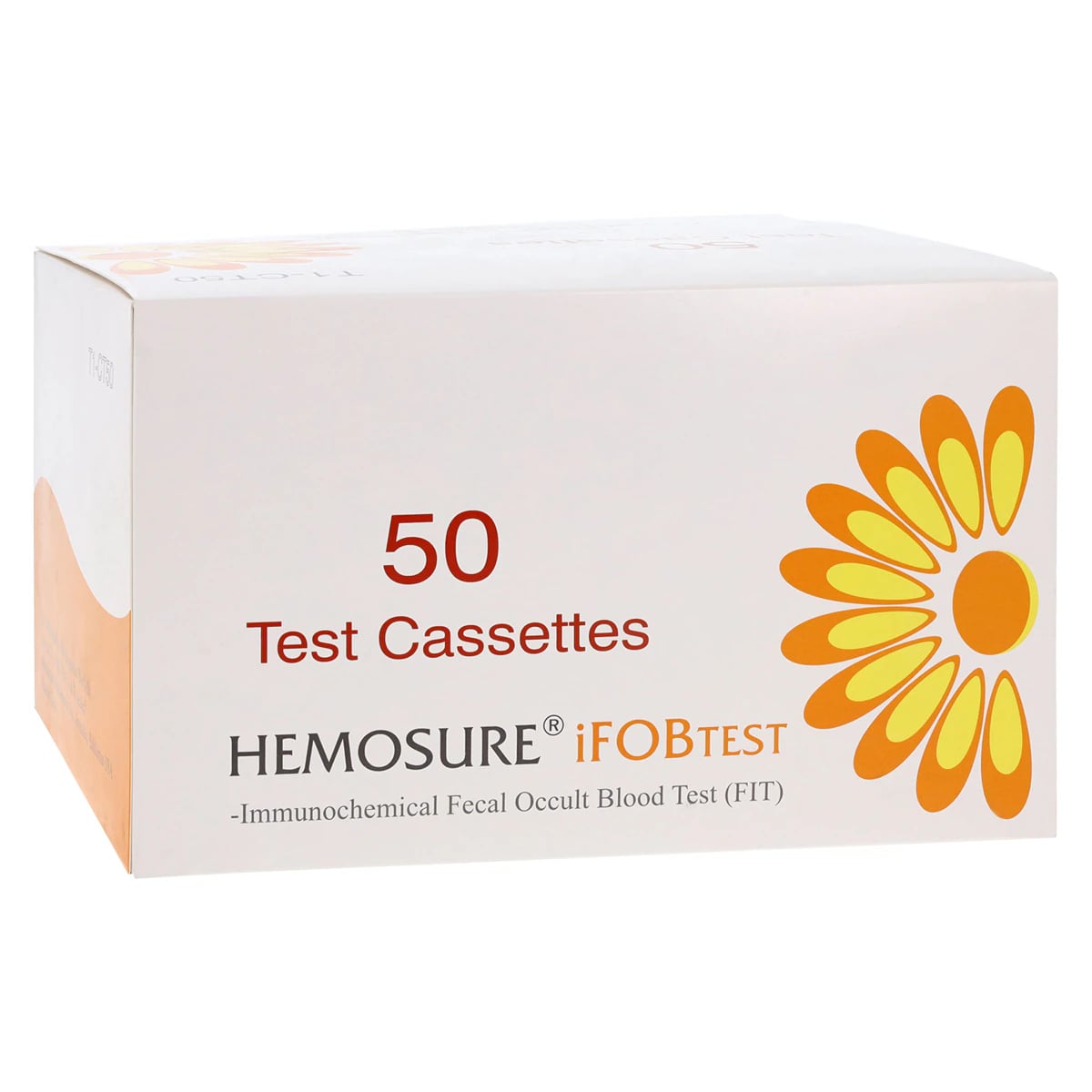 Hemosure iFOB Immunological Fecal Occult Blood Test Kit, CLIA Waived, Cassettes Only, 50/Box