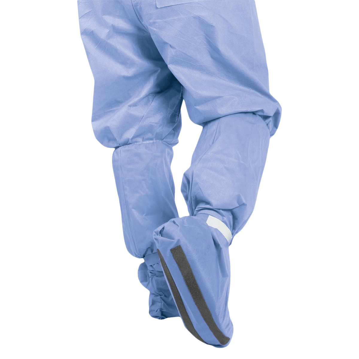 Medline Prevention Plus Boot Cover, X-Large, Blue, Knee High, Hook & Loop Closure, Disposable, Fluid Resistant, 150/Case