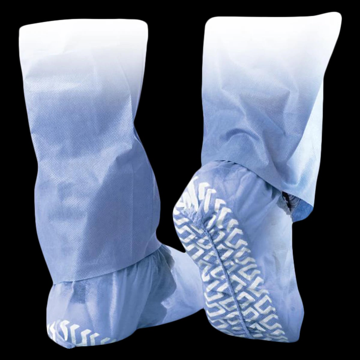 Medline Shoe Cover Non-Skid, Blue, 2X Large, Disposable, 200/Case