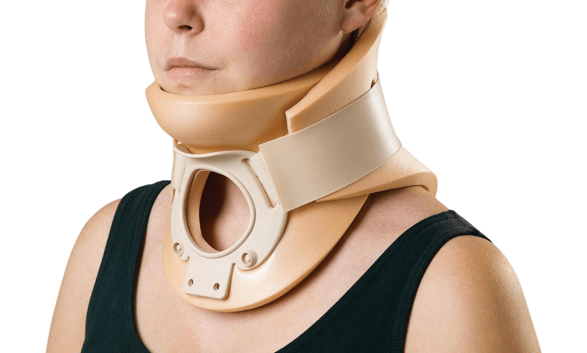 Philadelphia Cervical Collar, Adult Medium, with Tracheotomy Opening, 2.25" Width, Plastazote Foam