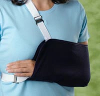 Medline Sling Immobilizer Shoulder, Adult Cotton, X-Large, 7.8x18"
