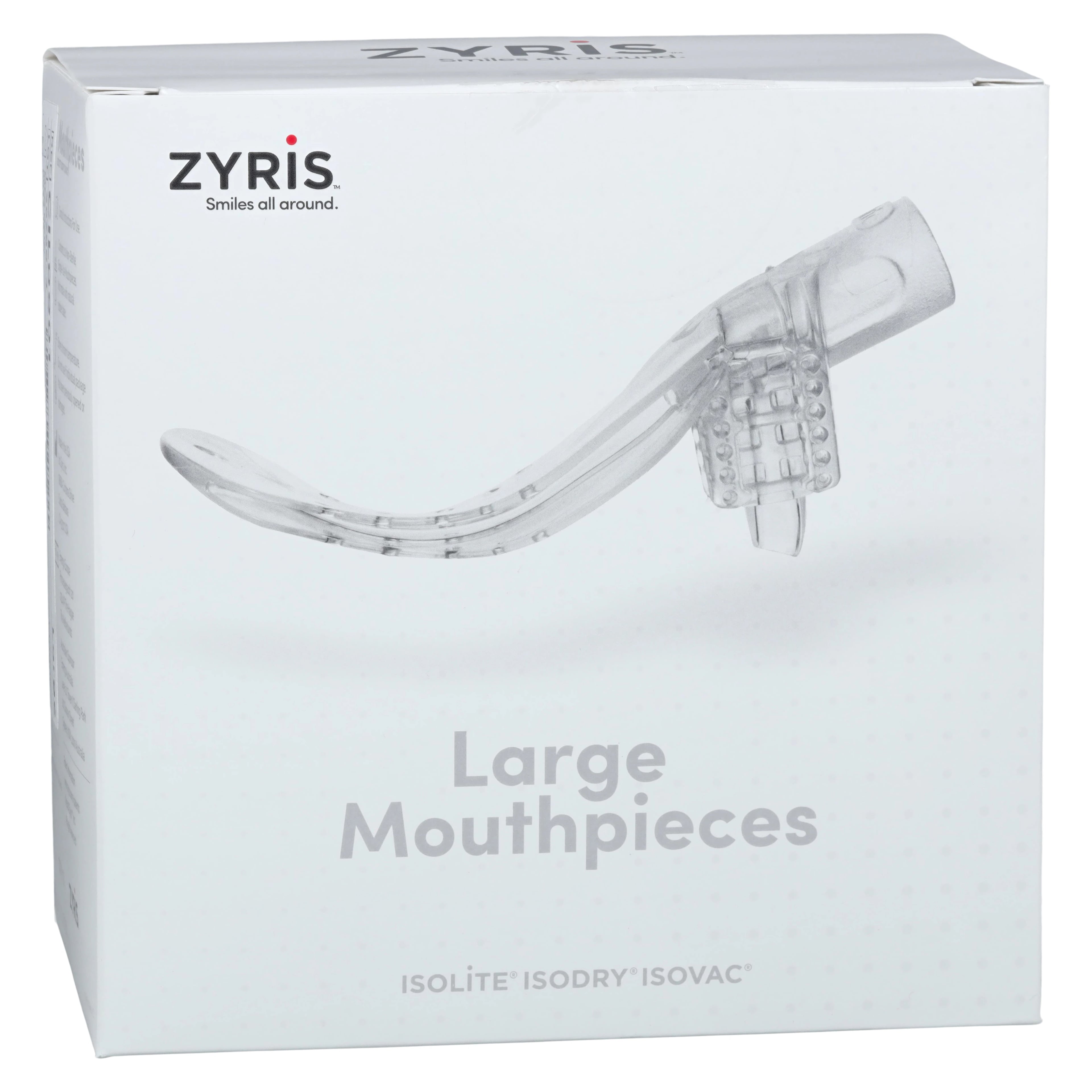Isolite Posterior Mouthpiece, Large, Clear, 10/Pack, CIL0901