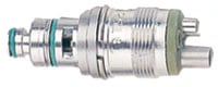 StarDental 4-Hole High Speed Handpiece Swivel Connector, ISO Type B, 1 Each (Ref #261547)
