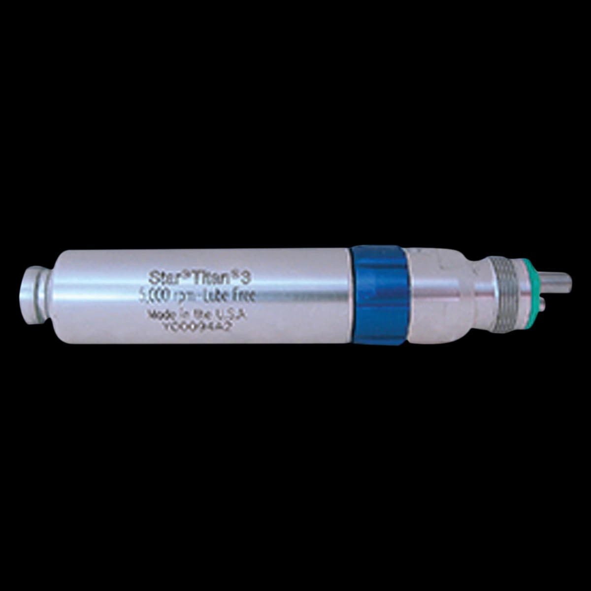 StarDental Titan 3 Low-Speed Air Motor, 5K Fixed Back End, 5000 RPM, Autoclavable, 1/Pkg