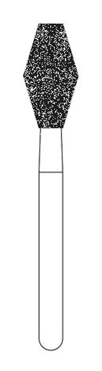 Classique™ Diamond Bur FG #103SP, Coarse Grit, Barrel Round End, 3.3 mm Diameter, 5/Pkg