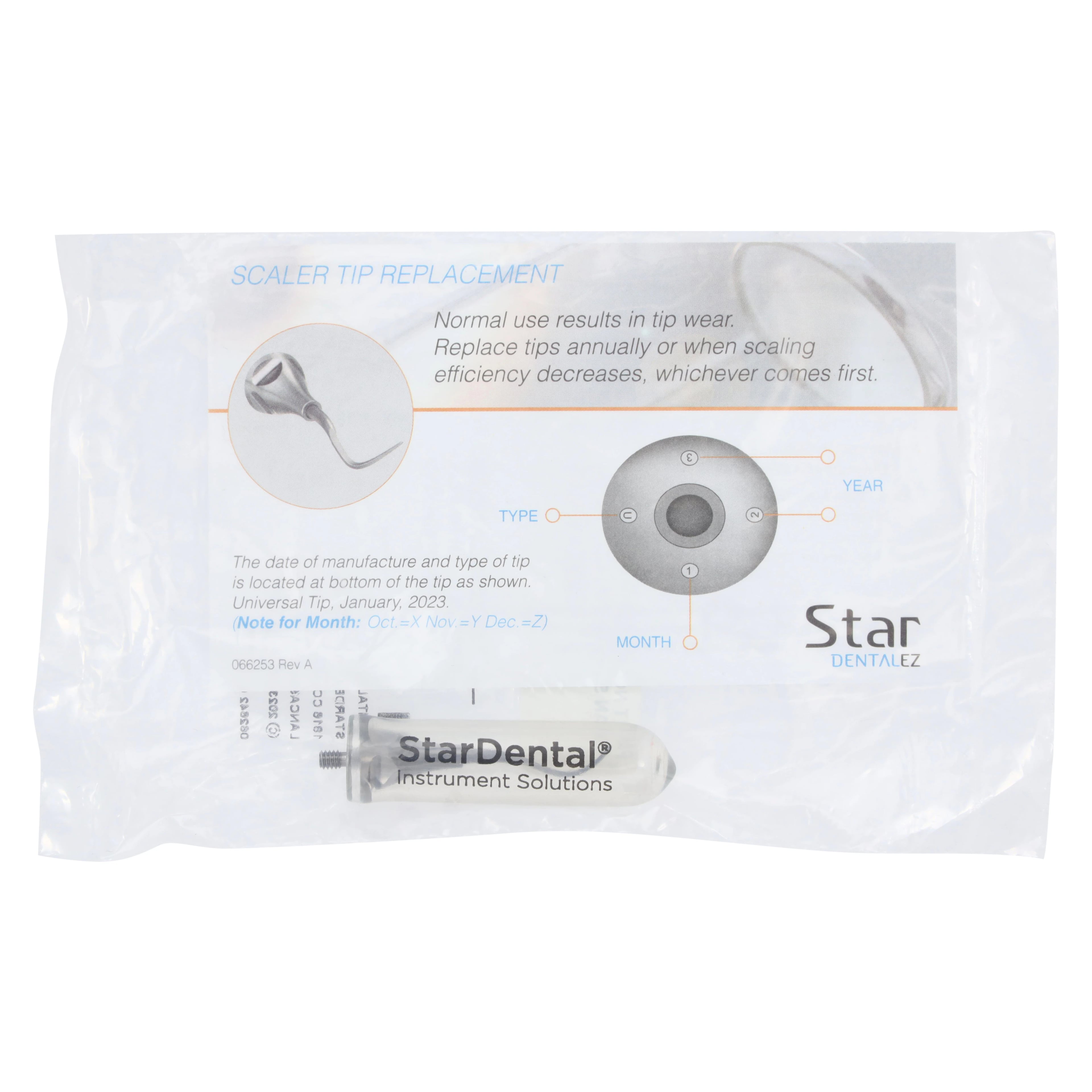 StarDental Titan Scaler Tip, Perio Left Angle, for Titan SW/Blis-Sonic Ultrasonic Scalers