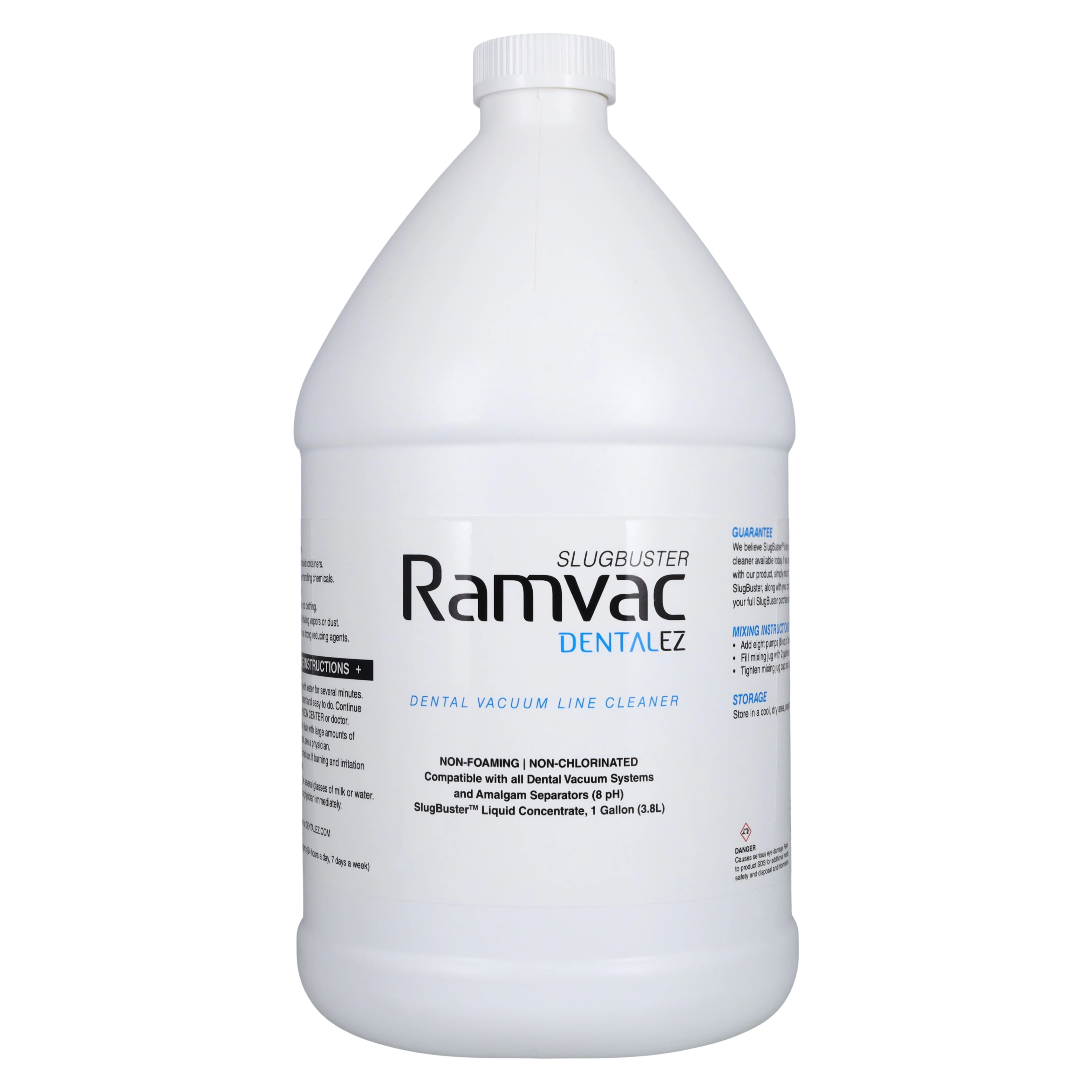 Ramvac SlugBuster Vacuum Line Cleaner Liquid Concentrate, 1 Gallon with Hand Pump Dispenser, 900246