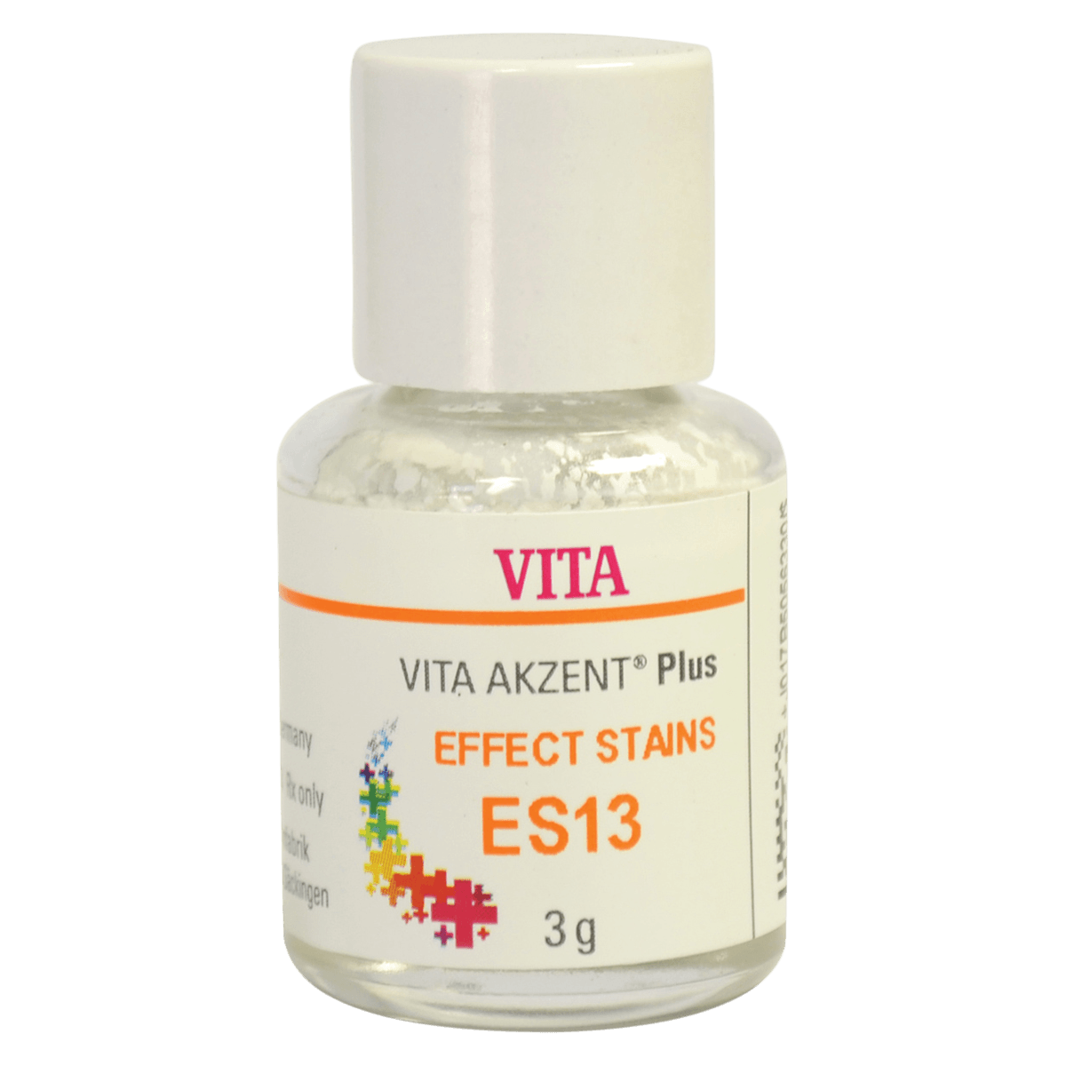 VITA AKZENT® Plus Effect Stains Powder ES13 Grey, 3g Jar