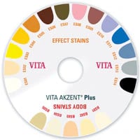 Vita Akzent Plus Shade Sample Disc