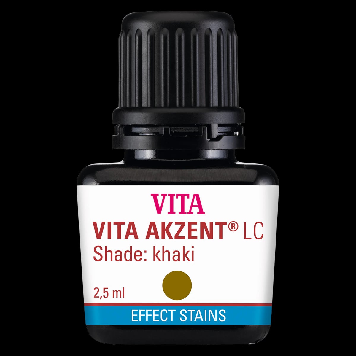 VITA AKZENT® LC Effect Stain, Khaki, 2.5ml Bottle