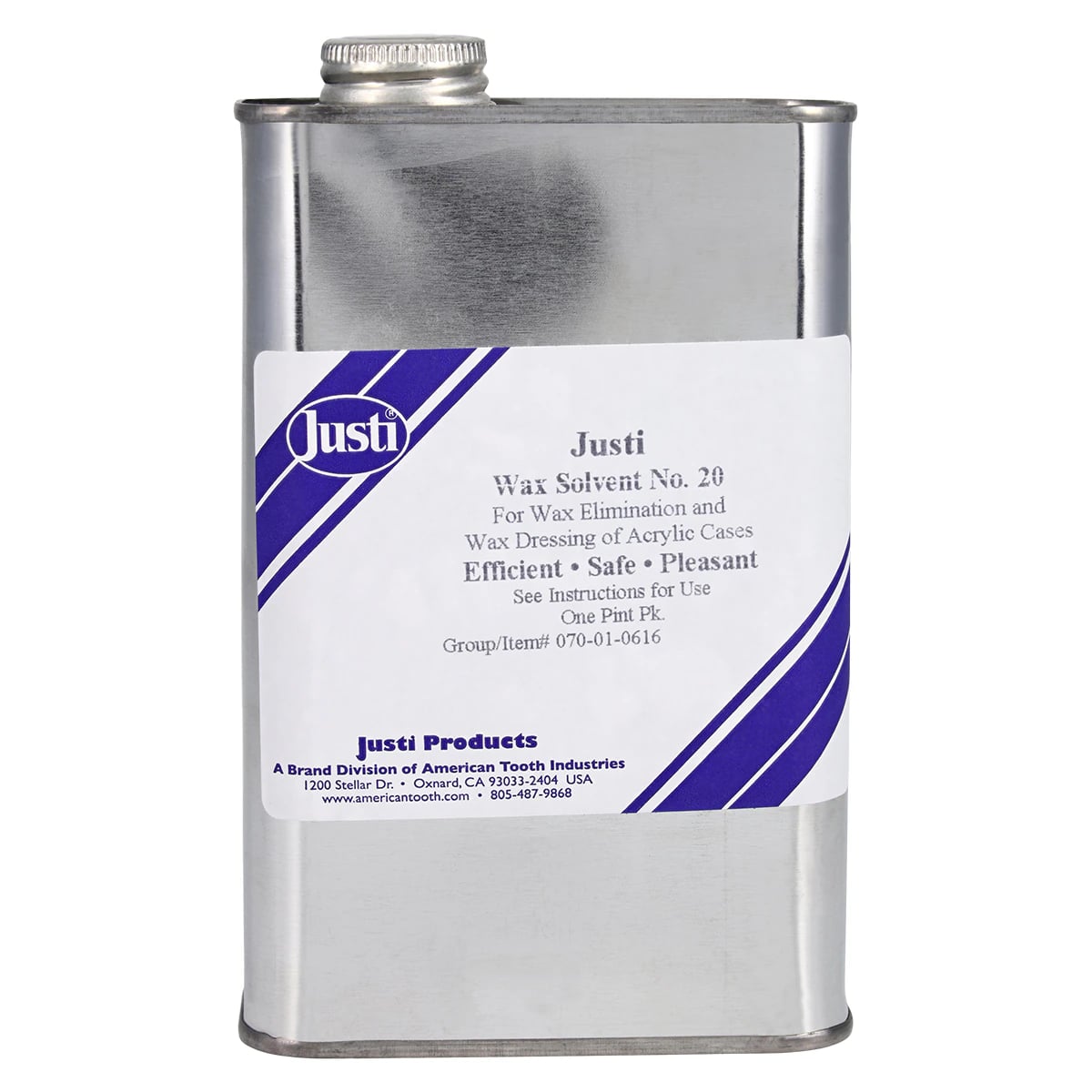 American Tooth Industries #20 Wax Solvent Wax Remover, 16 oz Can