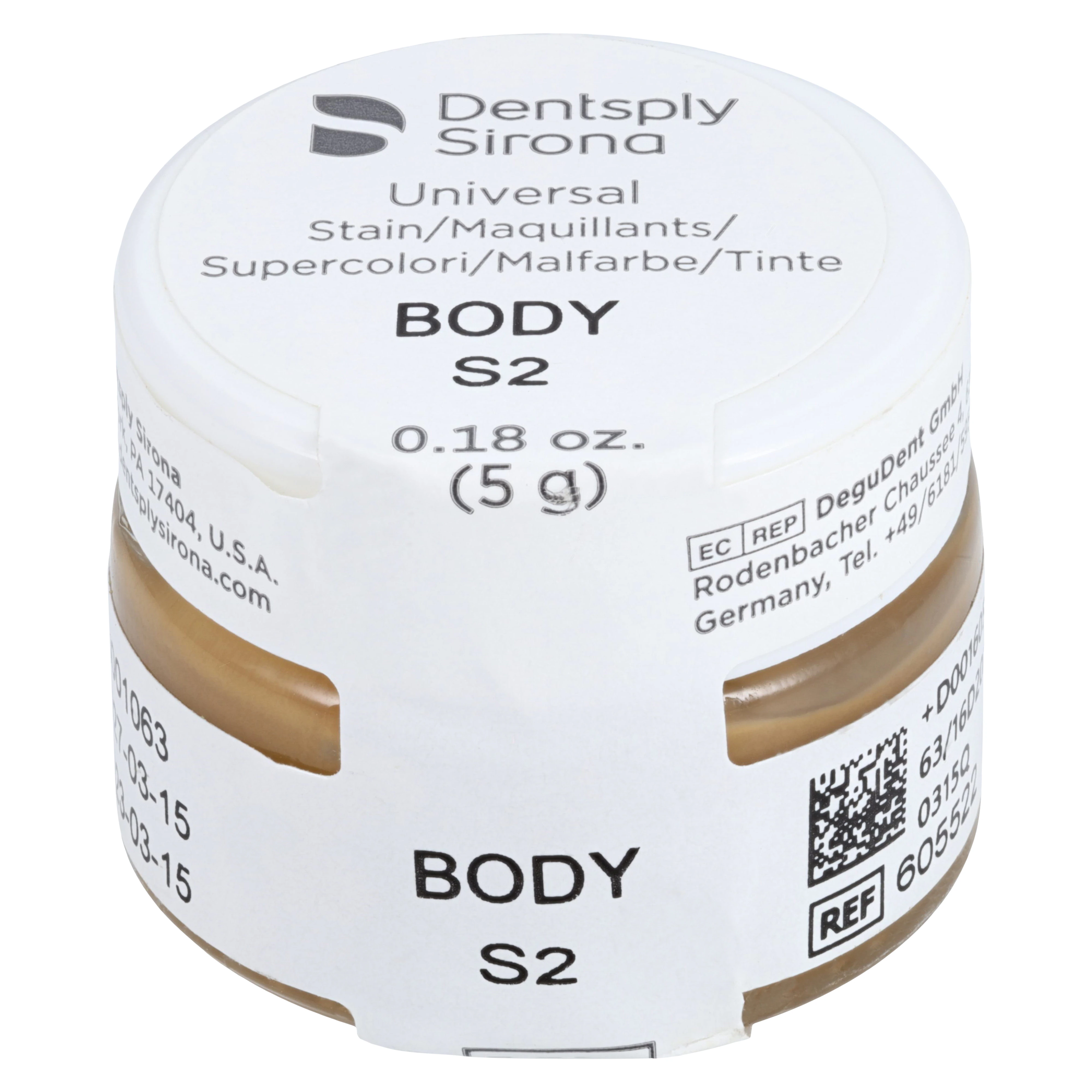 Dentsply Sirona DS Universal Stain S2, 5g Jar
