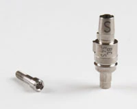 Sirona ScanPost B C 3.4 S, Biomet 3i Certain, Titanium, 1/Pkg