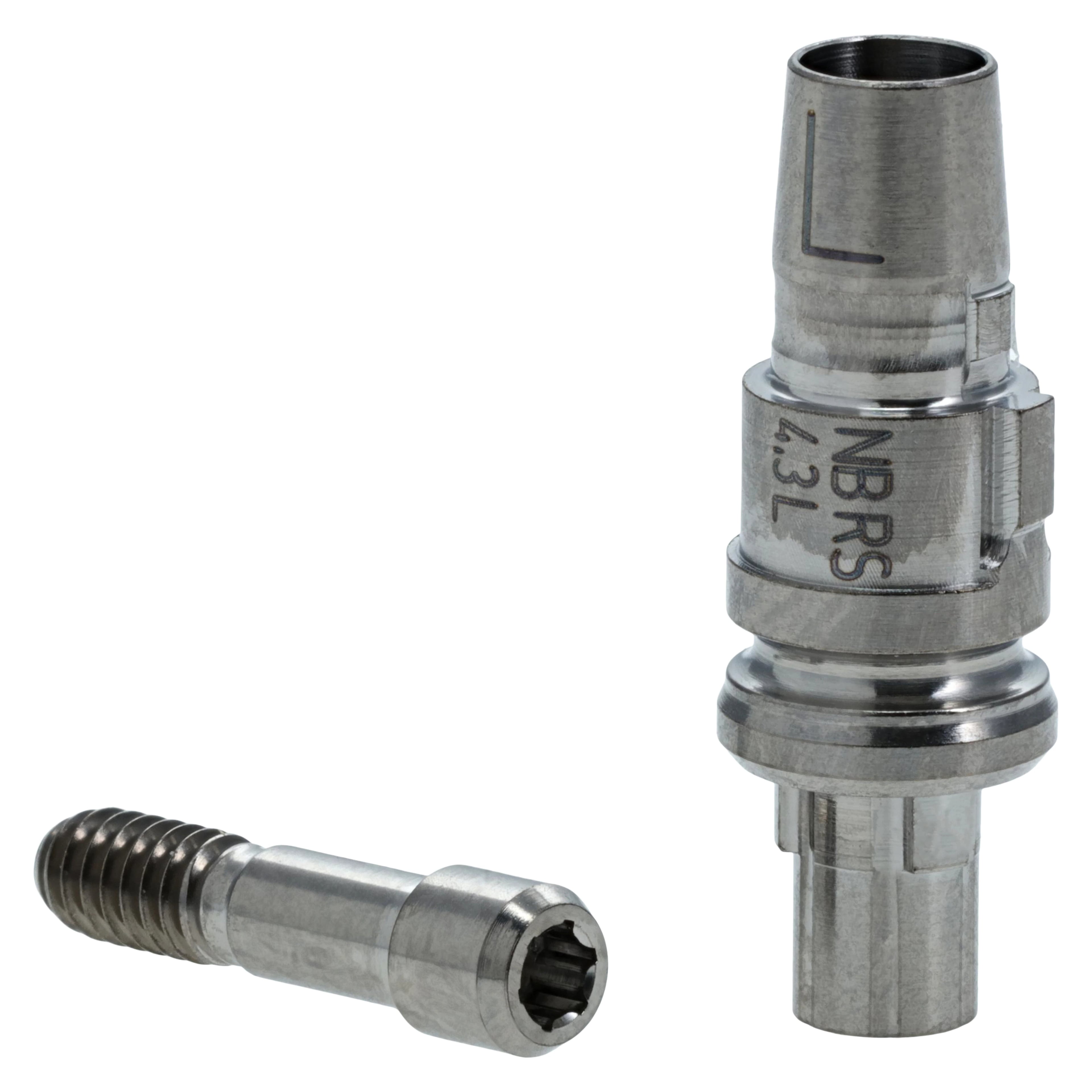 ScanPost NB RS 4.3 L, Nobel Biocare Replace System, Titanium, 1/Pkg