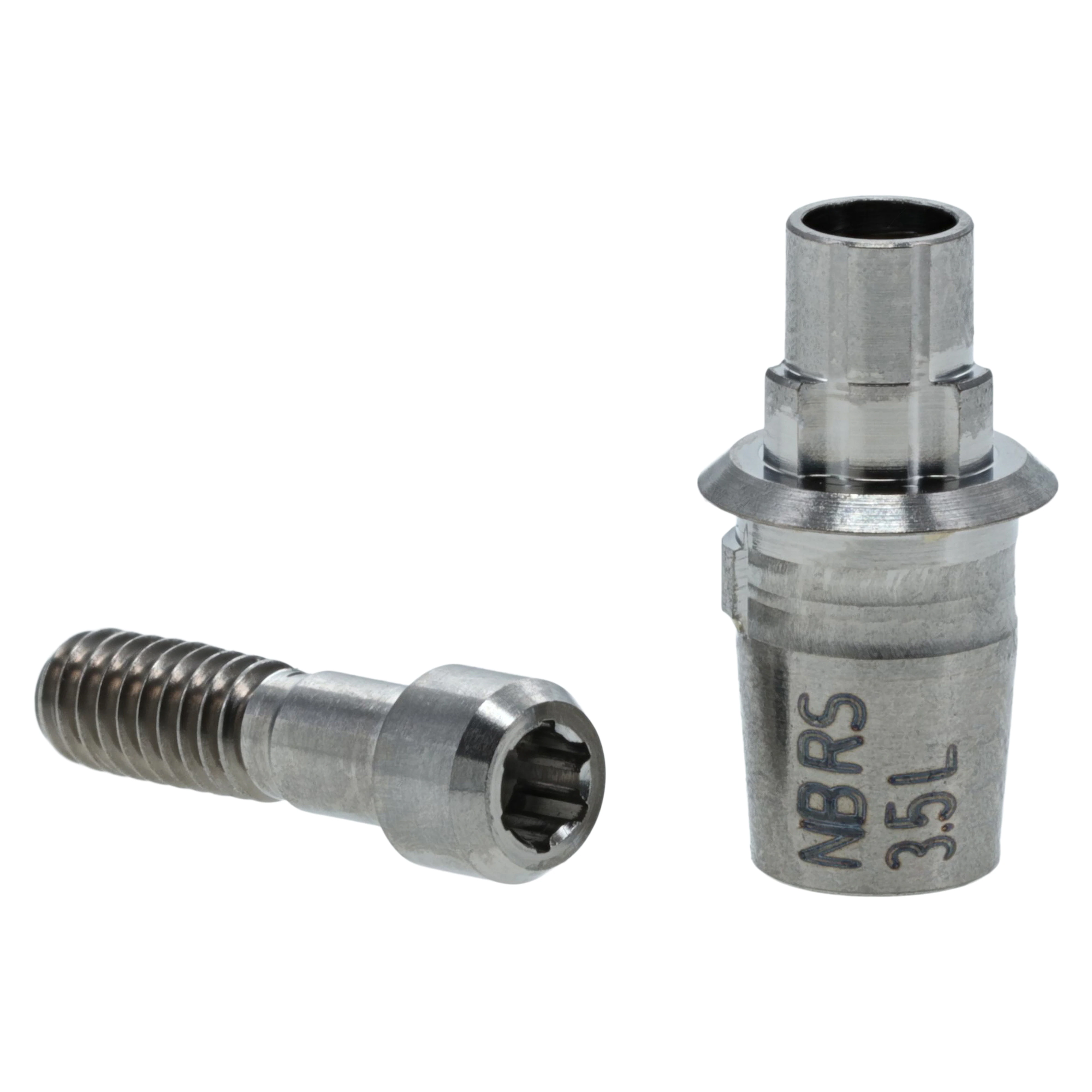 TiBase Kits, Nobel Biocare - TiBase NB RS 3.5 L, Replace® NP, M1.8 Abutment Screw