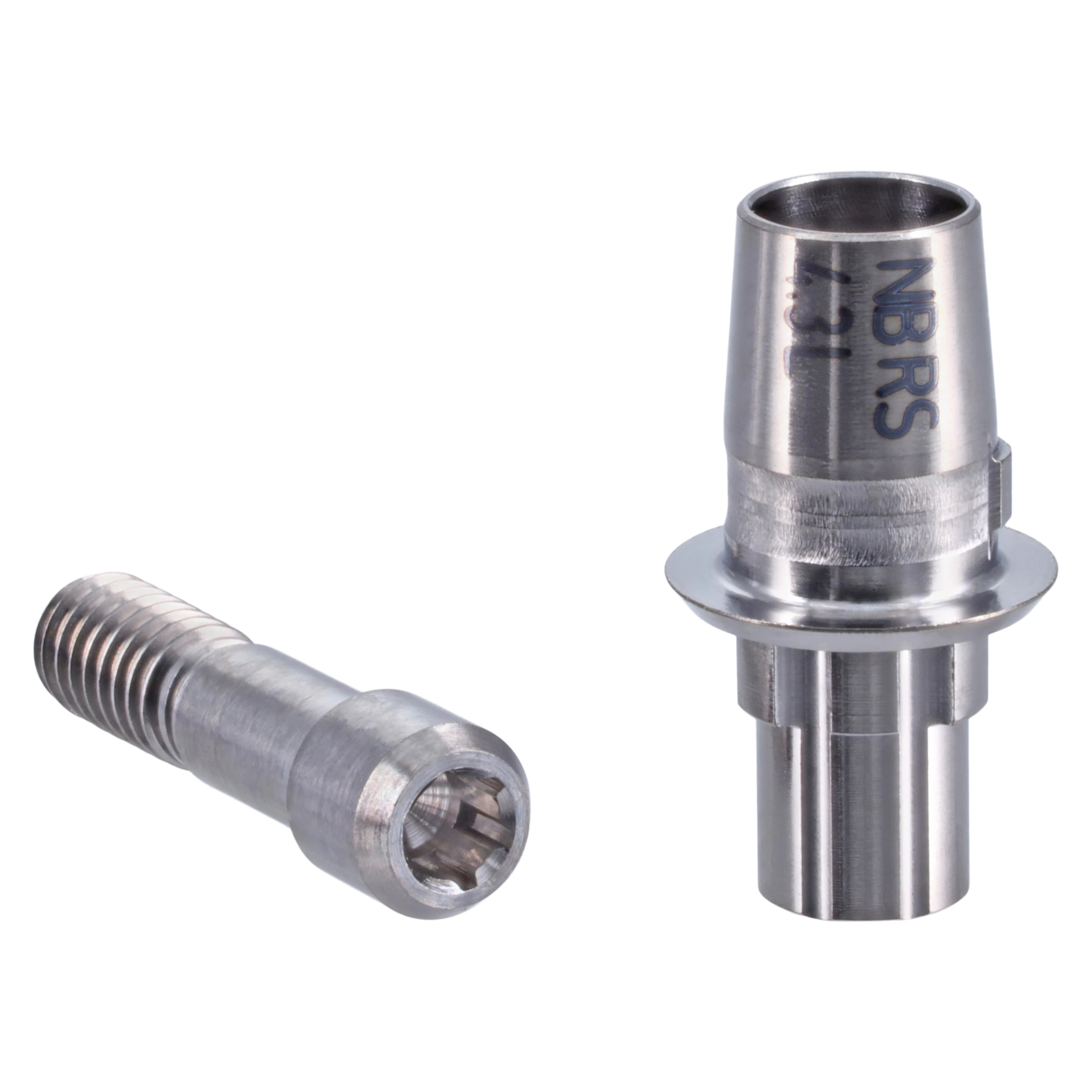 TiBase Kits, Nobel Biocare - TiBase NB RS 4.3 L, Replace® RP, M2 Abutment Screw