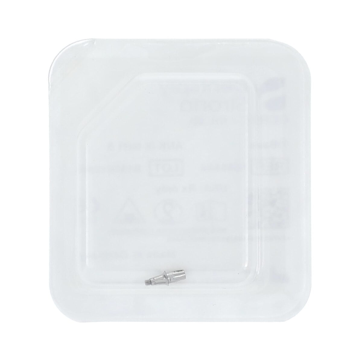Sirona TiBase ANK/X GH1 S Titanium Abutment Base Kit with Abutment Screw, Ankylos Compatible, Size S
