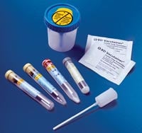 BD Vacutainer Urine Transfer Kit Plus Plastic, 10mL, Yellow, Sterile, Round Bottom, 16x100mm, 200/Case