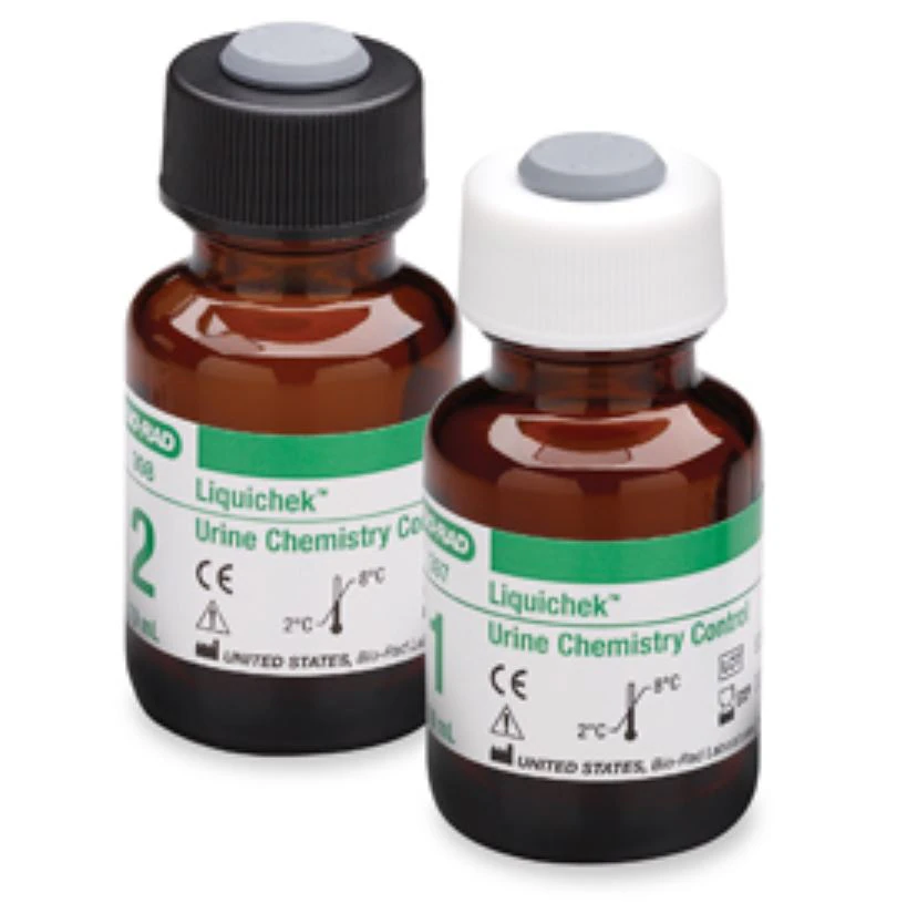 Bio-Rad Liquichek Urine Chemistry Control, Sample Levels 1 & 2, 2 x 10 mL, 2/Kit