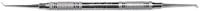 American Eagle Instruments Discoid-Cleoid Carver, Double-End, Standard Handle, #4-5, Stainless Steel, 1/Pk, AECADC4-5