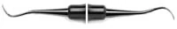 American Eagle Instruments Universal Curette, Double-Ended, 7-8 Younger-Good, EagleLite Resin Handle, Black, 1/Pk, AECY7-8X