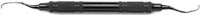 American Eagle Instruments Gracey +3 Deep Pocket Curette, Double End, 15/16, EagleLite Resin Handle, Orange, AEGDP15-16X