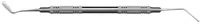 Endodontic Carver Glick 1, Double-End, Stainless Steel, 6.3mm Standard Handle, AEEMG1CA