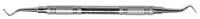 American Eagle Instruments Excavator #38/39, Double-End, Stainless Steel Standard Handle, 11.5-7-14, AEEXC38-39