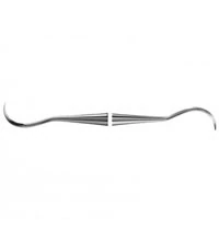 American Eagle Sickle Scaler, #H6-H7, Universal Anterior, Double-Ended, EagleLite Stainless Steel Handle, 3/8", Talon Tough, AESH6-7Z, 1/Pk