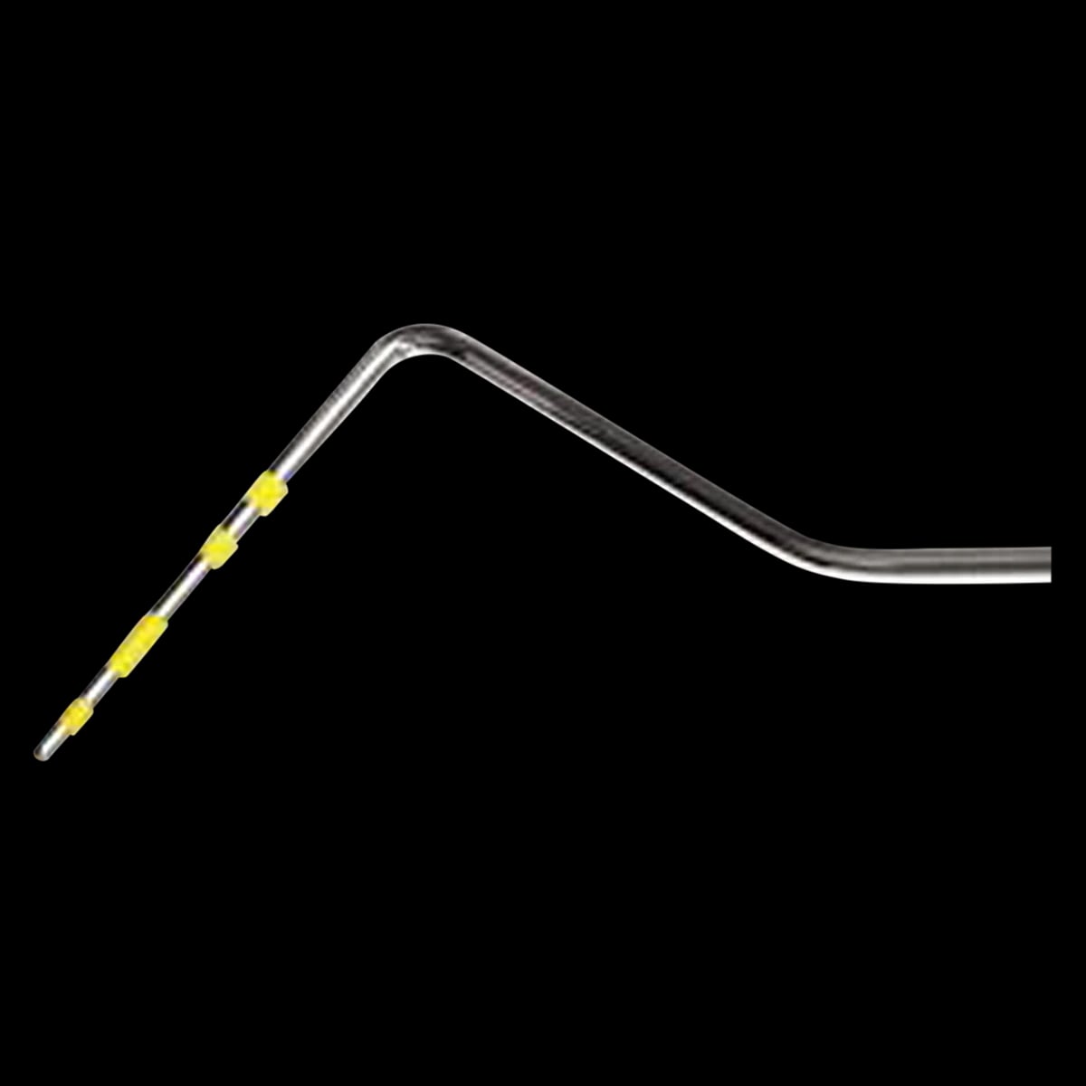 American Eagle Probe #1 Williams, Single End, Yellow, Stainless Steel Handle, AEP1Y